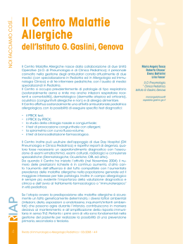 test allergologici