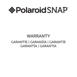 WARRANTY - Polaroid SNAP