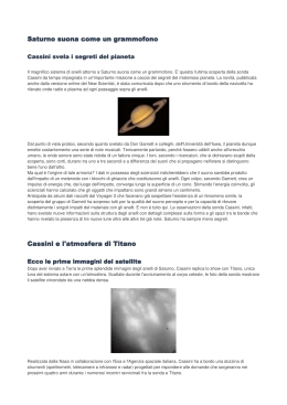 Sonda Cassini articoli