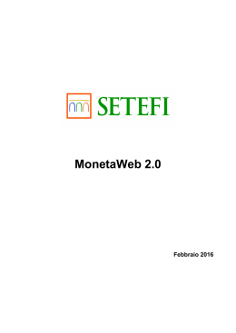 MonetaWeb 2.0 - Documentazione tecnica