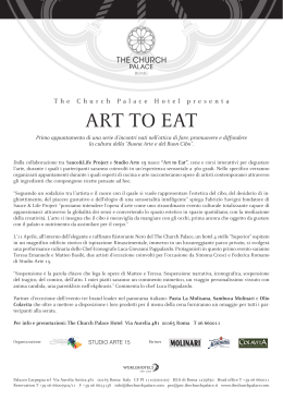 Art to Eat - The Church Palace