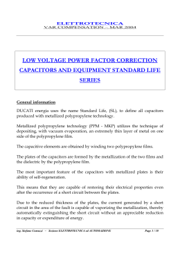 low voltage power factor correction capacitors and