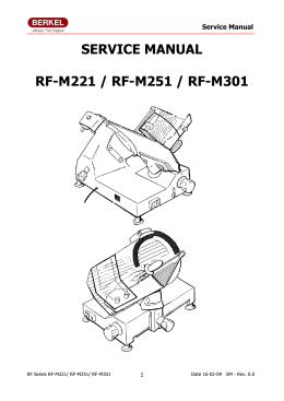 RF parts manual - South Coast Systems