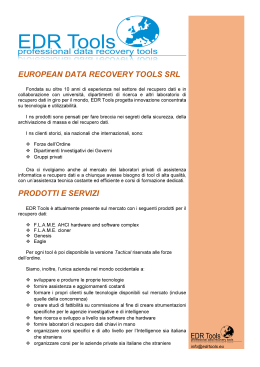 EUROPEAN DATA RECOVERY TOOLS SRL
