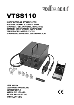 vtss110 – multifunctional repair station