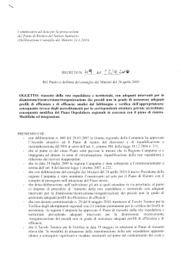 Decreto n.49 2010 - Ordine Provinciale dei Medici Chirurghi e degli