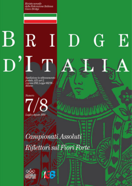 Campionati As - Federazione Italiana Gioco Bridge