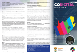 Go digital South Africa leaflet Sesotho