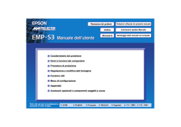 EPSON EMP-S3 Users Guide
