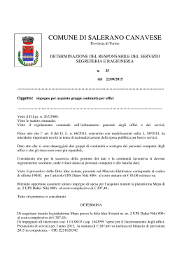 Allegato 1 - Comune di Salerano Canavese