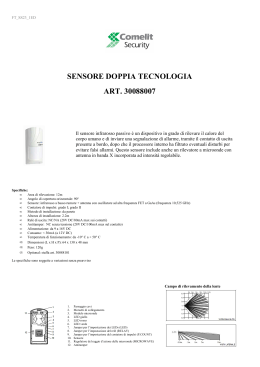 SENSORE DOPPIA TECNOLOGIA ART. 30088007