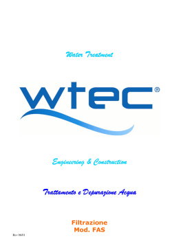 Impianto FAS - WTEC Plants