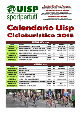calendario raduni cicloturismo 2015