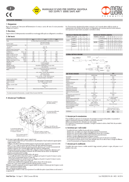 Manuale ISO 5599/1 Safe Air