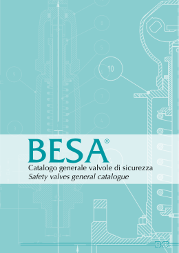 Catalogo generale - Besa Ing. Santangelo S.p.A.