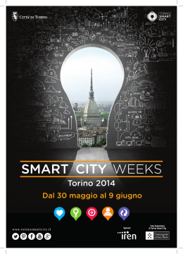 Programma smart city weeks torino