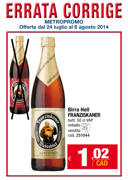Birra Hell FRANZISKANER