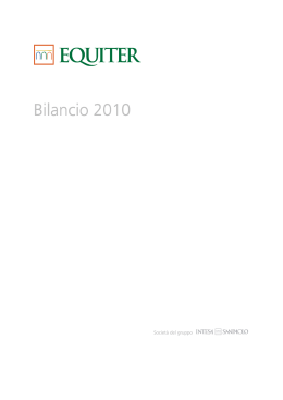 BILANCIO EQUITER 2010_con copertina
