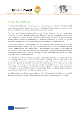 information - Green ProcA