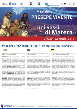 Living nativity in Matera.cdr