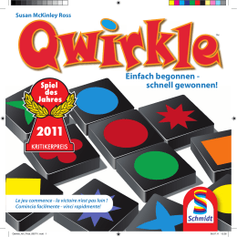 Qwirkle - Spielanleitung - Regeln & Anleitung für Sport , Spiel und
