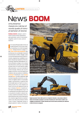 News boom, Mar.11, 1.4 MB - Volvo Construction Equipment