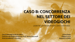 Caso_B - Università di Urbino - Università degli Studi di Urbino