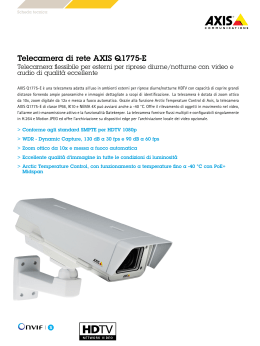 Telecamera di rete AXIS Q1775-E