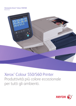 Xerox 550/560 - E.GROUP.NET srl