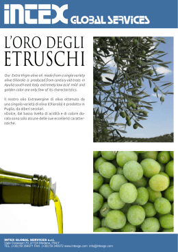 Our Extra Virgin olive oil made from a single variety