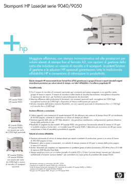 Stampanti HP LaserJet serie 9040/9050