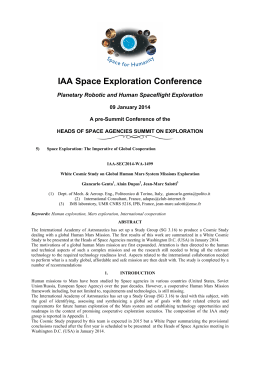 IAA Space Exploration Conference
