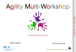 Agility Multi-Workshop - PMI-NIC