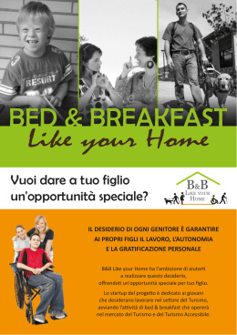 progetto B&B Like your Home
