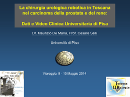 Dati e Video Clinica Universitaria di Pisa