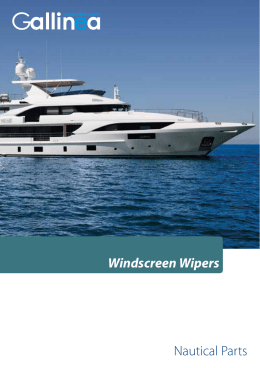 Windscreen Wipers Nautical Parts