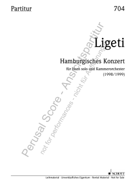 Ligeti - Schott Music