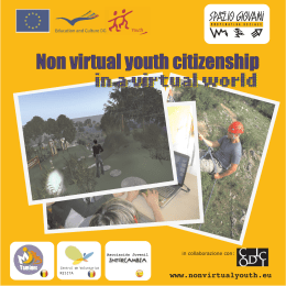 Non virtual youth citizenship in a virtual world