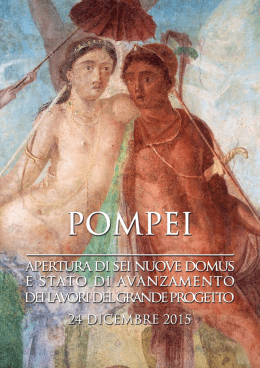 Grande progetto Pompei - Governo Italiano Presidenza del