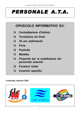 opuscolo ata - FLC CGIL Lombardia