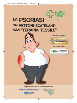 - Opuscolo Psoriasi:HIV NEW - Farmacie Comunali Torino Spa