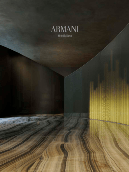 eBrochure - Armani Hotel Milano