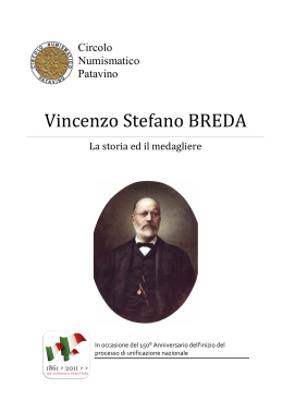 Stefano Vincenzo BREDA - Contribuire alla storia del Circolo