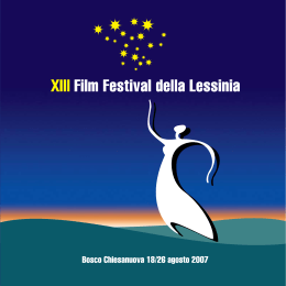 2007 Film Festival Opuscolo - Film Festival della Lessinia