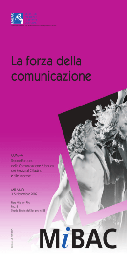 La forza della comunicazione (documento di 98 pagine)