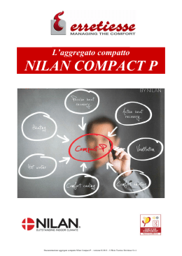 Opuscolo Aggregato compatto Nilan Compact P versione II.2013