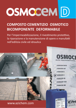 Opuscolo Osmocem D
