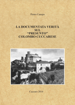opuscolo Colombo - cuccaroecolombo