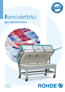 Forni elettrici - Ceramic and colours