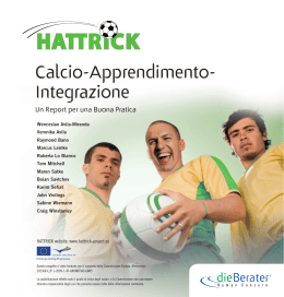 HATTRICK Opuscolo - Hattrick Project